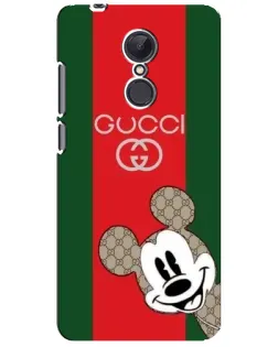 Чохол для Xiaomi Redmi 5 Plus з картинкою «Gucci — смуги та Міккі»