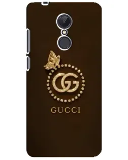 Чохол для Xiaomi Redmi 5 Plus з картинкою «Gucci — золотий метелик»