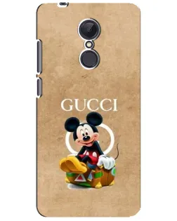 Чохол для Xiaomi Redmi 5 Plus з картинкою «Міккі Маус Gucci — крафт»