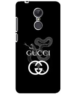 Чохол для Xiaomi Redmi 5 Plus з картинкою «Gucci — срібна змія»