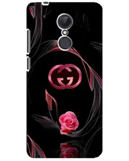 Чохол для Xiaomi Redmi 5 Plus з картинкою «Gucci — неонова троянда»