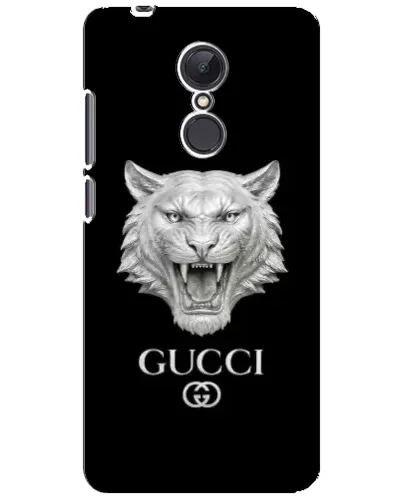 Чехол для Xiaomi Redmi 5 Plus с картинкой «Gucci — серебряный лев» Чехол для Xiaomi Redmi 5 Plus с картинкой «Gucci — серебряный лев»