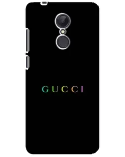 Чехол для Xiaomi Redmi 5 Plus с картинкой «Gucci — неоновый минимализм»