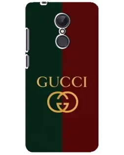 Чехол для Xiaomi Redmi 5 Plus с картинкой «Gucci — темно-зеленый градиент»
