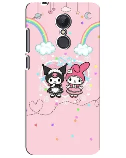 Чохол для Xiaomi Redmi 5 Plus з картинкою «My Melody та Kuromi»