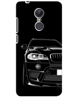 Чехол для Xiaomi Redmi 5 Plus с картинкой «Темный силуэт BMW»