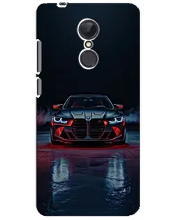 Чехол для Xiaomi Redmi 5 Plus с картинкой «BMW на мокрой дороге»