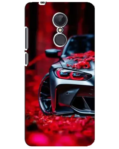 Чехол для Xiaomi Redmi 5 Plus с картинкой «Спортивная BMW и цветы» Чехол для Xiaomi Redmi 5 Plus с картинкой «Спортивная BMW и цветы»