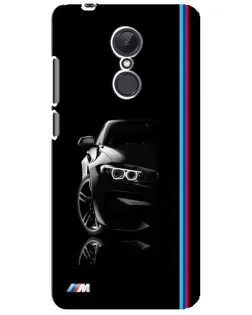 Чехол для Xiaomi Redmi 5 Plus с картинкой «Силуэт BMW в темноте»