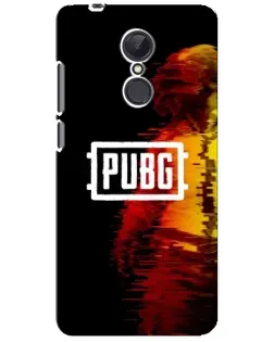 Чехол для Xiaomi Redmi 5 Plus с картинкой «Яркий логотип PUBG»