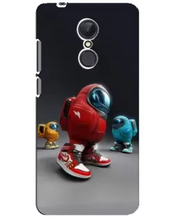 Чохол для Xiaomi Redmi 5 Plus з картинкою «Among Us — 3D стиль»