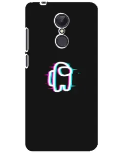 Чохол для Xiaomi Redmi 5 Plus з картинкою «Among Us неон»