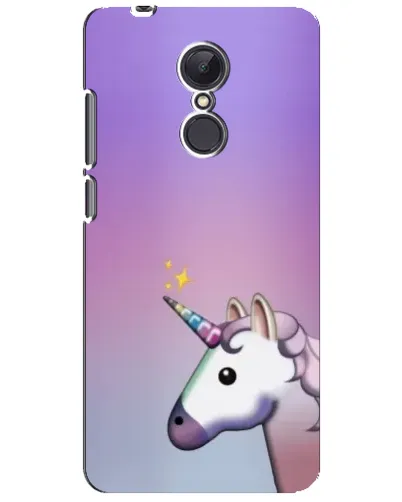Чехол для Xiaomi Redmi 5 Plus с картинкой «Единорог градиент»