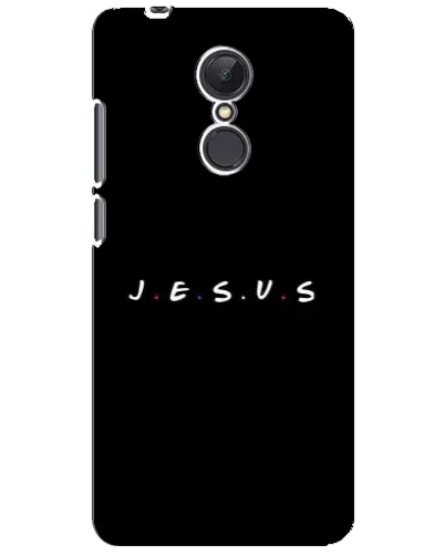 Чехол для Xiaomi Redmi 5 Plus с картинкой «Точки веры J.E.S.U.S.»