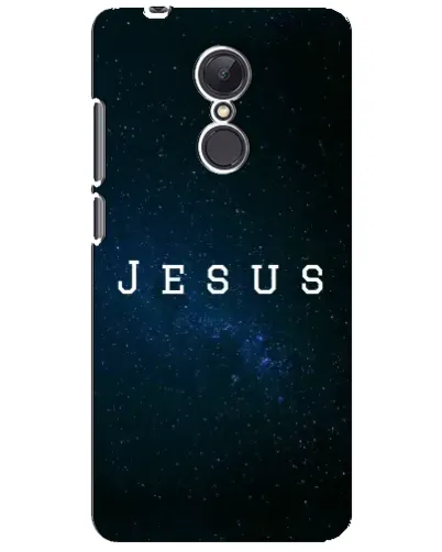 Чехол для Xiaomi Redmi 5 Plus с картинкой «Звездное небо Jesus»