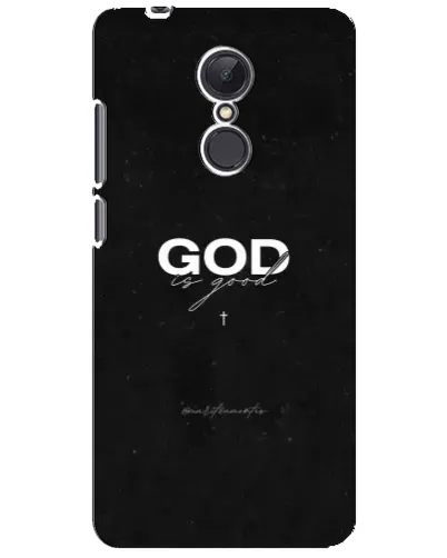 Чехол для Xiaomi Redmi 5 Plus с картинкой «GOD — Бог над всем»