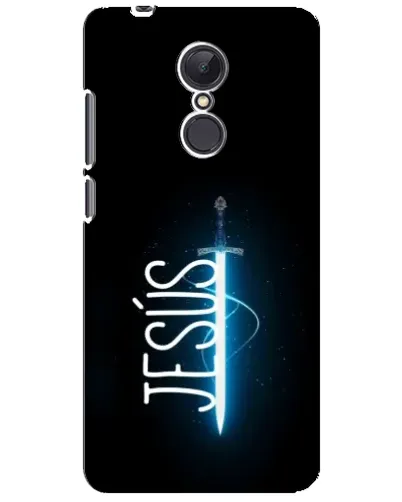 Чехол для Xiaomi Redmi 5 Plus с картинкой «Меч Духа Jesus»