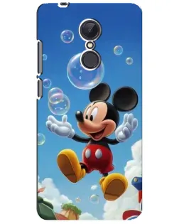 Чехол для Xiaomi Redmi 5 Plus с картинкой «Mickey и мыльные пузыри»