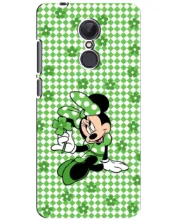 Чехол для Xiaomi Redmi 5 Plus с картинкой «Mickey в клетку»