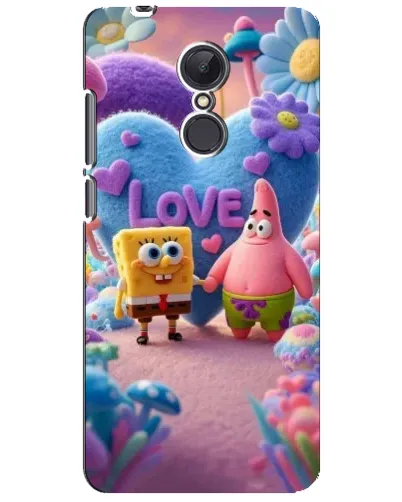 Чехол для Xiaomi Redmi 5 Plus с картинкой «Губка Боб Патрик»