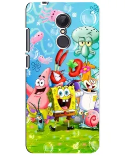 Чохол для Xiaomi Redmi 5 Plus з картинкою «Губка Боб та друзі» Чохол для Xiaomi Redmi 5 Plus з картинкою «Губка Боб та друзі»