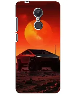 Чехол для Xiaomi Redmi 5 Plus с картинкой «Cybertruck на Марсе»