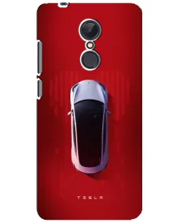 Чехол для Xiaomi Redmi 5 Plus с картинкой «Tesla Top View»
