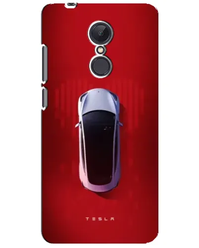 Чехол для Xiaomi Redmi 5 Plus с картинкой «Tesla Top View»