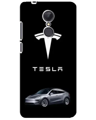 Чехол для Xiaomi Redmi 5 Plus с картинкой «Tesla Model Y»