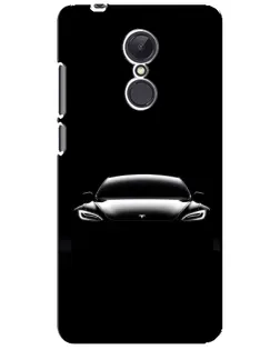 Чехол для Xiaomi Redmi 5 Plus с картинкой «Фары Tesla Night»