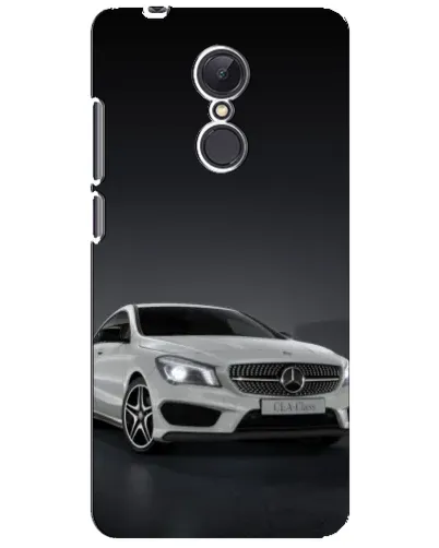 Чехол для Xiaomi Redmi 5 Plus с картинкой «Mercedes AMG GT Silver»
