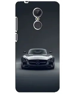 Чехол для Xiaomi Redmi 5 Plus с картинкой «Mercedes на черном»