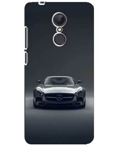 Чехол для Xiaomi Redmi 5 Plus с картинкой «Mercedes на черном»