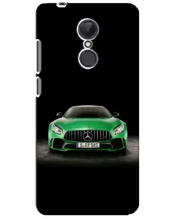 Чехол для Xiaomi Redmi 5 Plus с картинкой «Mercedes — неоновый лого»