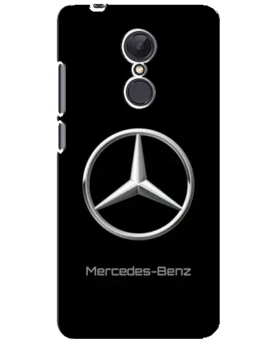 Чехол для Xiaomi Redmi 5 Plus с картинкой «Mercedes Silver Logo»