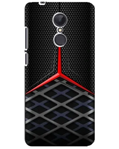 Чехол для Xiaomi Redmi 5 Plus с картинкой «Mercedes Carbon Grid»