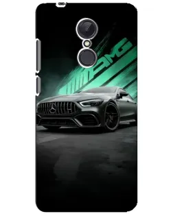 Чехол для Xiaomi Redmi 5 Plus с картинкой «Темный Mercedes AMG»