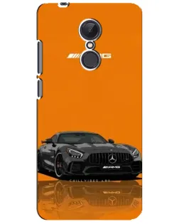 Чехол для Xiaomi Redmi 5 Plus с картинкой «Оранжевый Mercedes AMG»