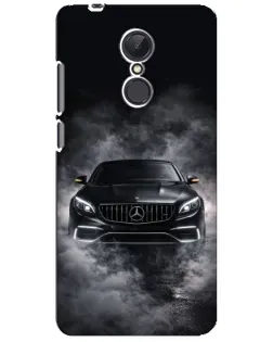 Чехол для Xiaomi Redmi 5 Plus с картинкой «Mercedes в дыму»