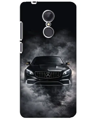 Чехол для Xiaomi Redmi 5 Plus с картинкой «Mercedes в дыму»