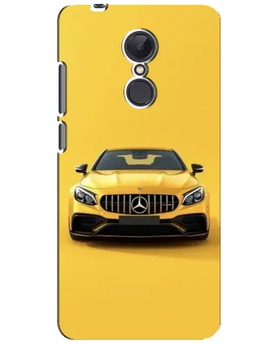 Чехол для Xiaomi Redmi 5 Plus с картинкой «Желтый Mercedes GT»