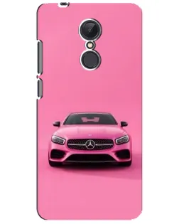 Чехол для Xiaomi Redmi 5 Plus с картинкой «Розовый Mercedes AMG»