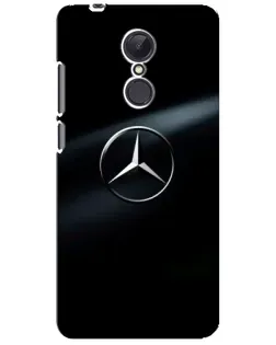 Чехол для Xiaomi Redmi 5 Plus с картинкой «Mercedes на металле»