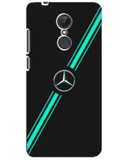 Чехол для Xiaomi Redmi 5 Plus с картинкой «Спортивные линии Mercedes»