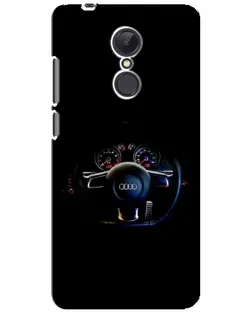 Чехол для Xiaomi Redmi 5 Plus с картинкой «Салон Audi — руль»
