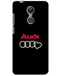 Чохол для Xiaomi Redmi 5 Plus з картинкою «Логотип Audi Heart»