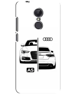 Чохол для Xiaomi Redmi 5 Plus з картинкою «Audi — контрастний дизайн»