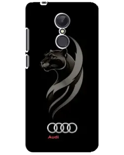 Чохол для Xiaomi Redmi 5 Plus з картинкою «Графіка — пантера та Audi»