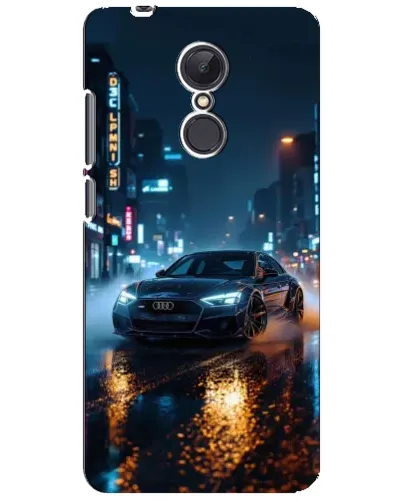 Чохол для Xiaomi Redmi 5 Plus з картинкою «Нічне місто та Audi» Чохол для Xiaomi Redmi 5 Plus з картинкою «Нічне місто та Audi»