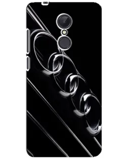 Чохол для Xiaomi Redmi 5 Plus з картинкою «Audi — абстрактні кільця»